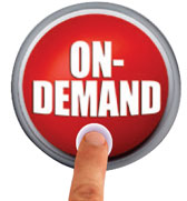 Round On-demand button